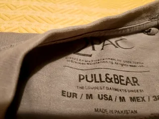 Camiseta de manga corta con dibujo de 2pac.T.M