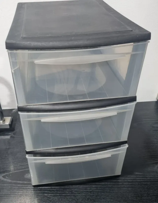 Cajonera de plástico 3 cajones