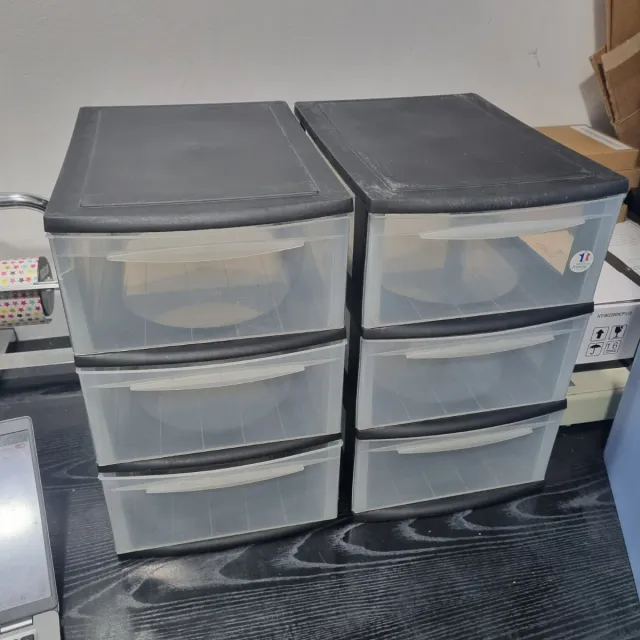 Cajonera de plástico 3 cajones