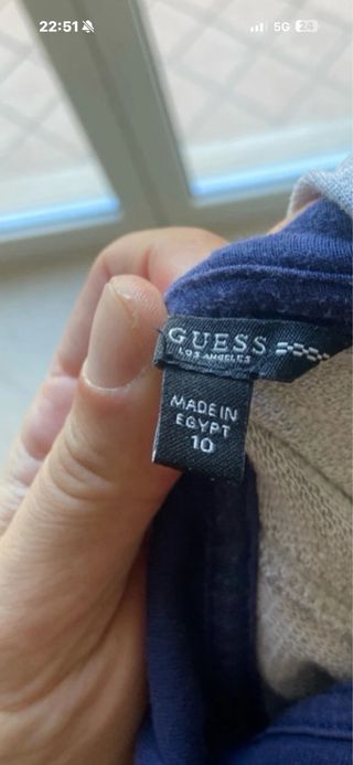 Felpa con cappuccio Guess bambino grigia