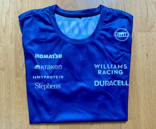 Camiseta Williams Racing F1 Carlos Sainz Talla M L