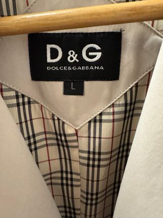 Gabardina Dolce & Gabbana Beige