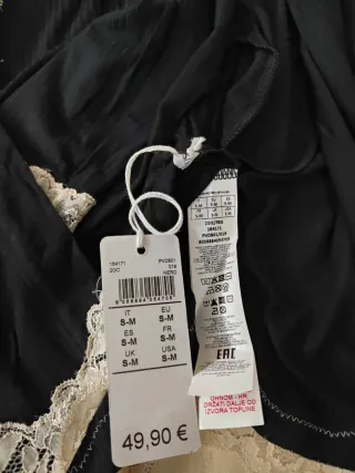 Vestaglia donna pizzo MS