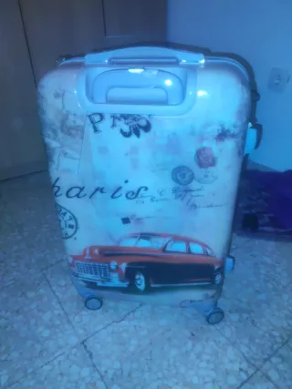 Maleta Vintage Coche París