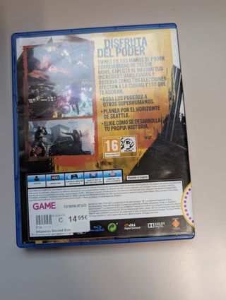 Infamous Second Son PS4