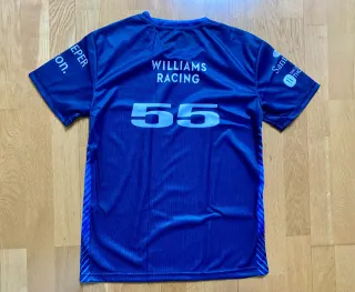 Camiseta Williams Racing F1 Carlos Sainz Talla M