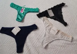 Lote 4 Braguitas Tanga Talla L