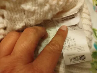 Jersey Bimba y Lola beige sin etiquetas.