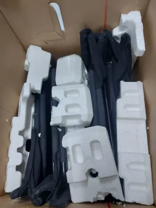 2 Sillas director plegables negras + REGALO