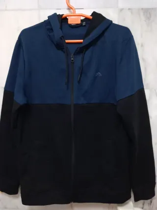 Chaqueta Sudadera Crivit Azul y Negro 48 - 50