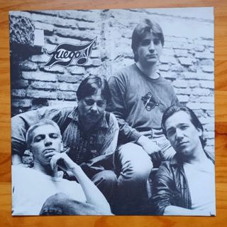 Vinilo del grupo Fuego -  Vivo de Noche, como nuev