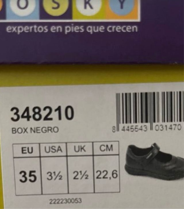 Zapatos Escolares Niña Pablosky T.35