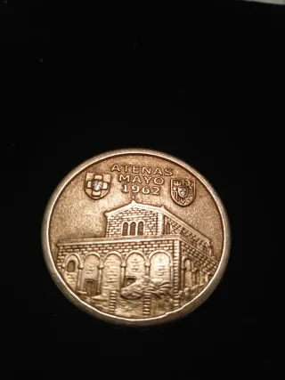 Moneda Juan Carlos y Sofía 1962