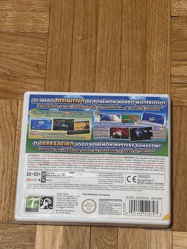 Pokémon Mundo Mega Misterioso Nintendo 3DS