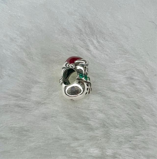 Charm Muñeco de Nieve con Gorro y Bufanda