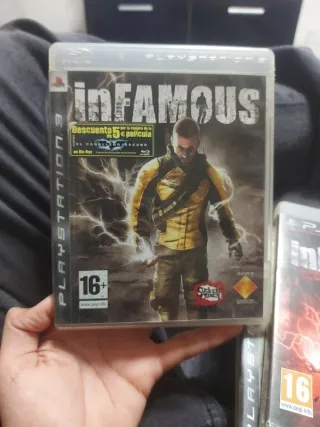 Juego PS3 Infamous 1 y 2