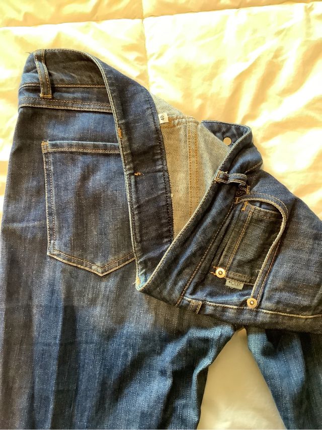 Pantalón vaquero ecológico azul