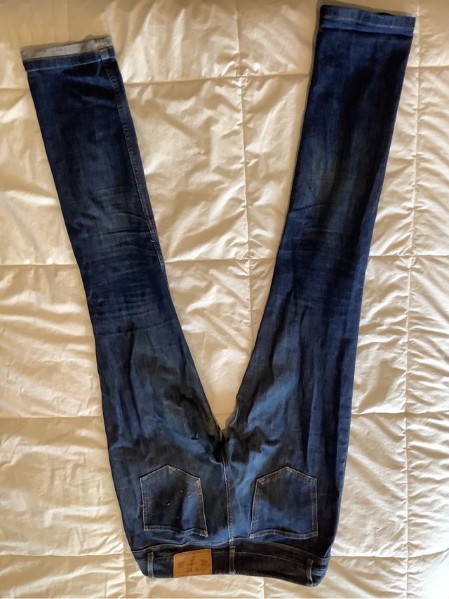 Pantalón vaquero ecológico azul