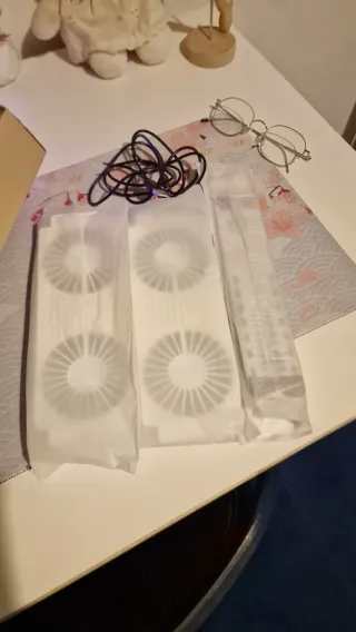 Suporte Portátil Dobrável de 4 ventoinhas