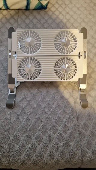 Suporte Portátil Dobrável de 4 ventoinhas