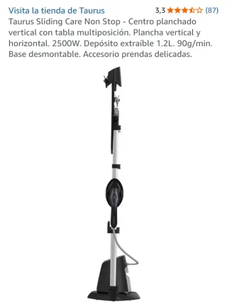 Centro planchado vertical Taurus