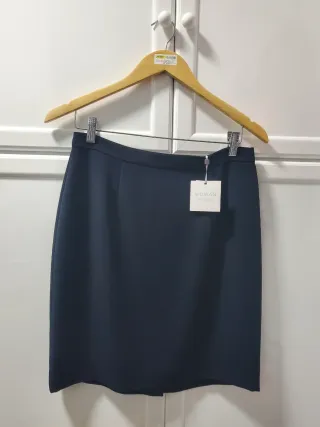 Falda azul marino Woman sin estrenar