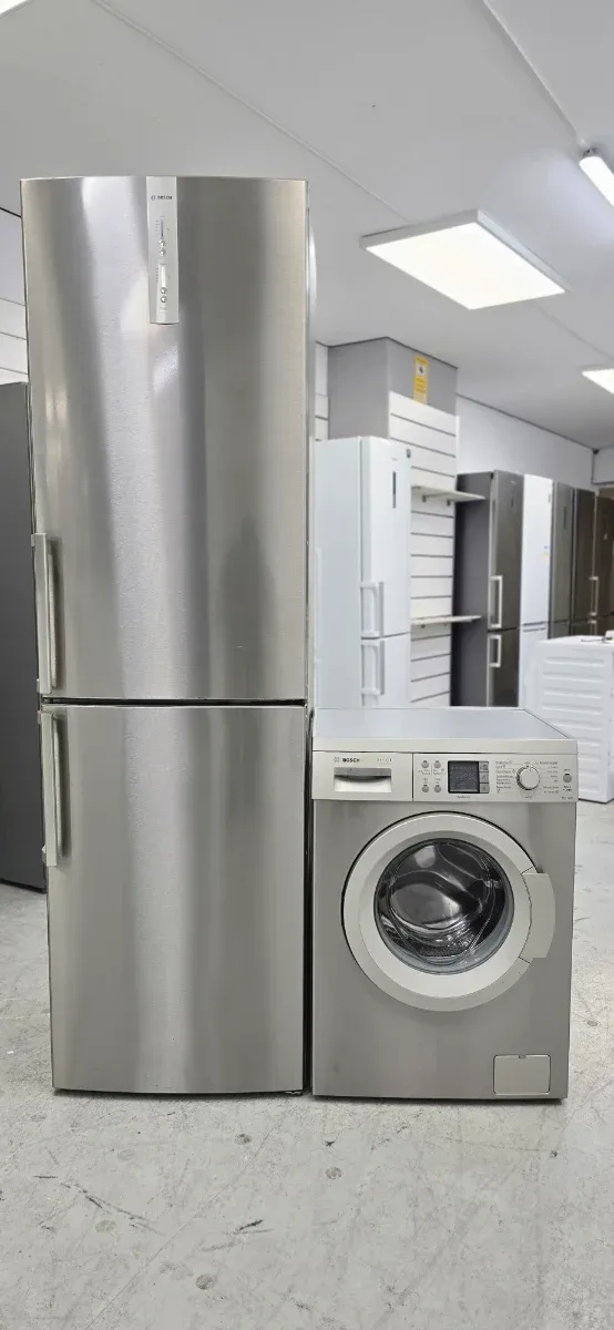 Pack Frigorífico + Lavadora Inox