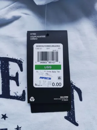 Under Armour Project Rock top T-shirt taglia L