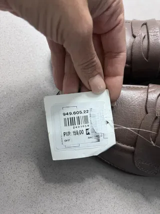 Mocasines Geox Marrón/Gris Mujer