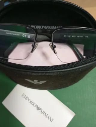 Gafas Emporio Armani Negras Listas para Usar .