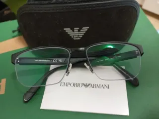 Gafas Emporio Armani Negras Listas para Usar .