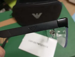 Gafas Emporio Armani Negras Listas para Usar .