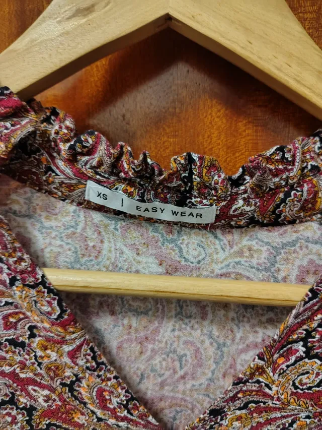 Vestido estampado mujer