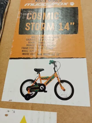 Bicicleta Infantil Cosmic Storm 14