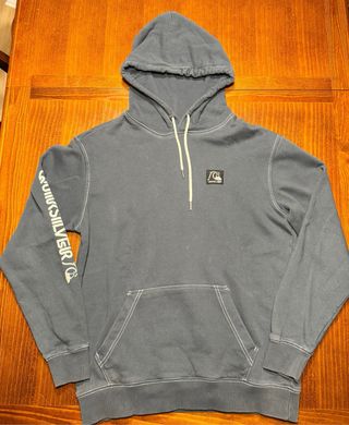 Sudadera Quiksilver Azul Grisáceo