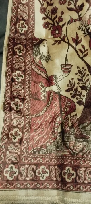 Alfombra antigua tipo persa