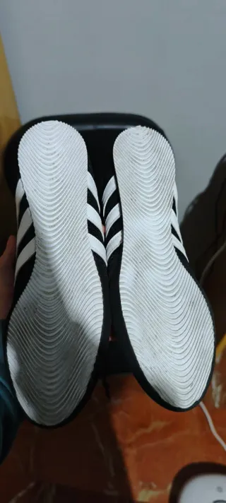 Botas Boxeo Adidas Negras precio negociable