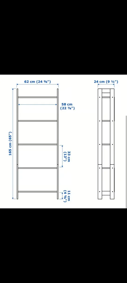 Par de Estanterías (2) LAIVA IKEA - Mudanza