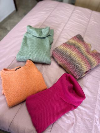 Lote 4 jerséis mujer