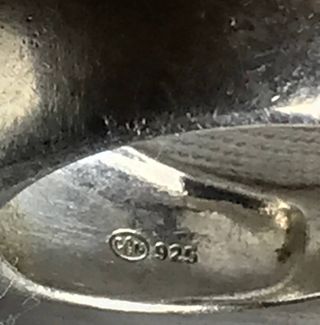 Anillo Plata Ley Brillante Sello- Regalo