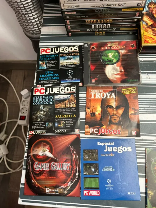 Grande lote de juegos para PC