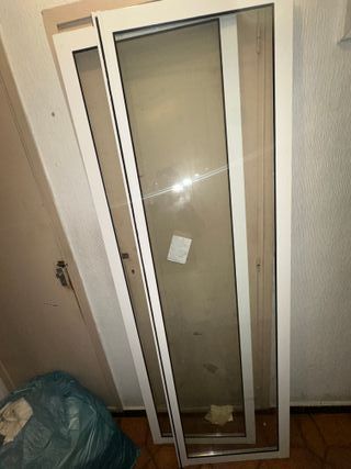 Balconera con persianas