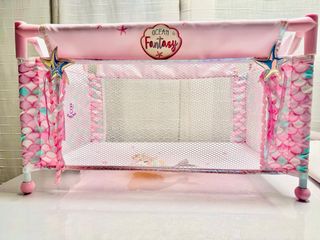 Cuna de viaje DeCuevas con bolsa, +3 de años