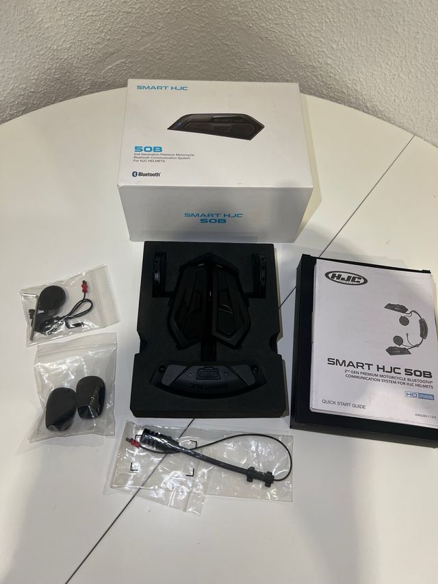 Intercomunicador Moto Smart HJC 50B Bluetooth