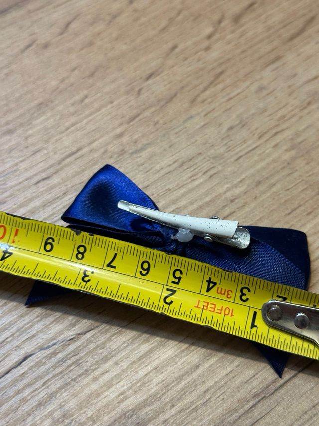 Set 9 Pinze per capelli fiocco e fiore