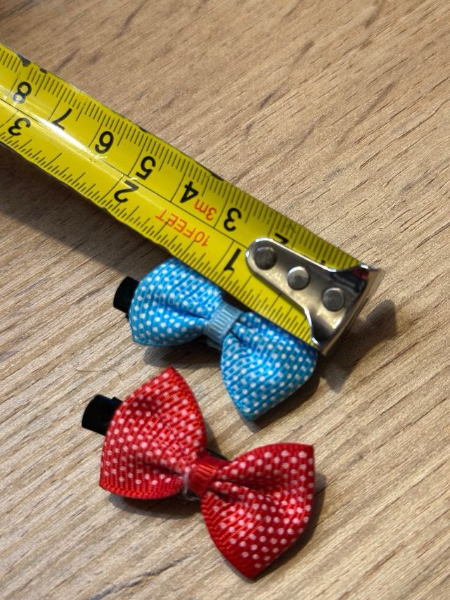 Set 9 Pinze per capelli fiocco e fiore