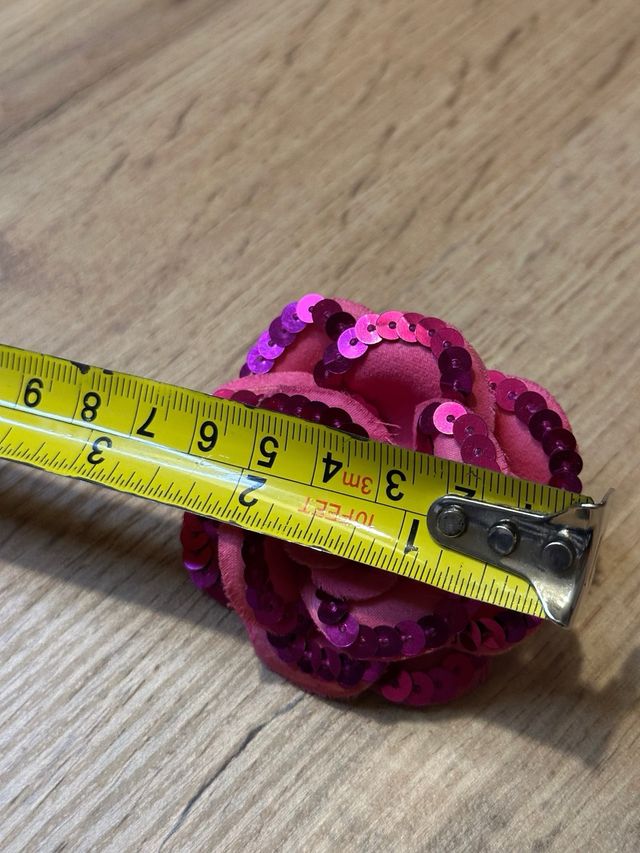 Set 9 Pinze per capelli fiocco e fiore