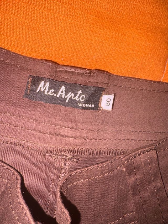 Pantalón Me.aptc Marrón Mujer