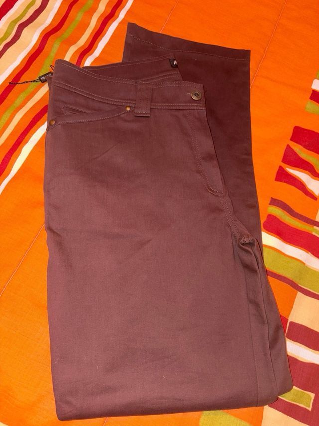 Pantalón Me.aptc Marrón Mujer