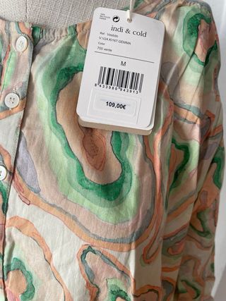 Vestido Indi & Cold Talla M Nuevo